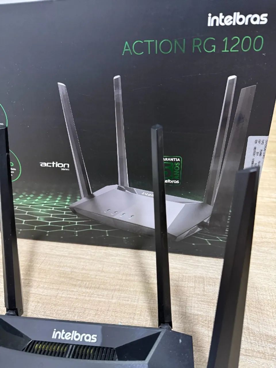 Roteador Wi-Fi Intelbras Action RG1200 - Foto 5