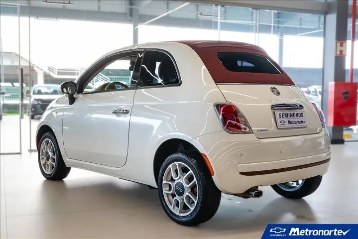Fiat 500 Cabrio Dualogic Flex 1.4 8V 2014 - Foto 3