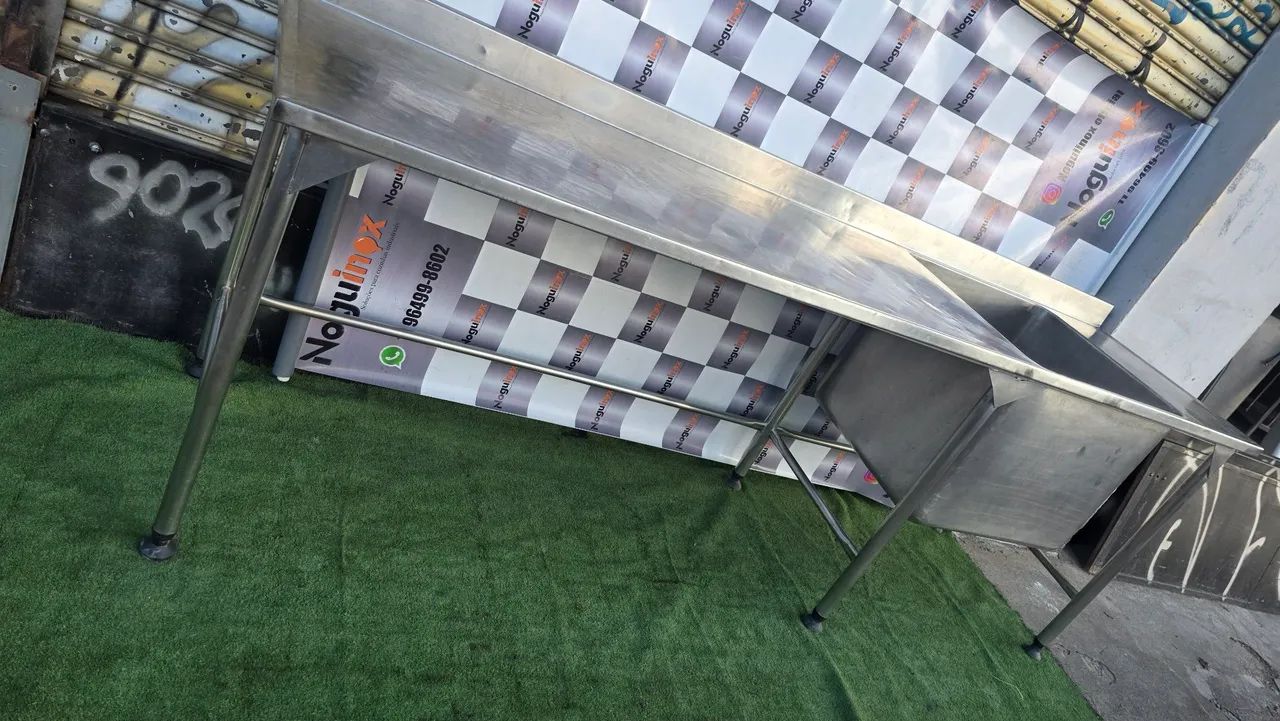 Pia industrial inox 304  - Foto 2
