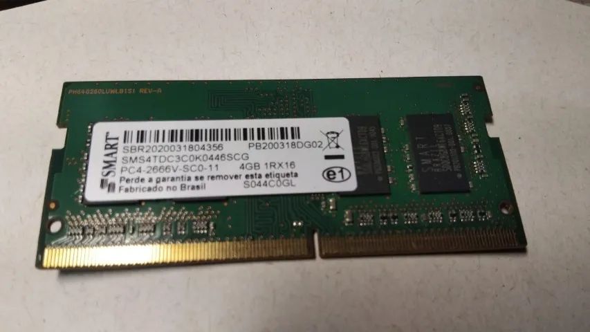 Memoria RAM - DDR4 - 4GB - Original LENOVO  