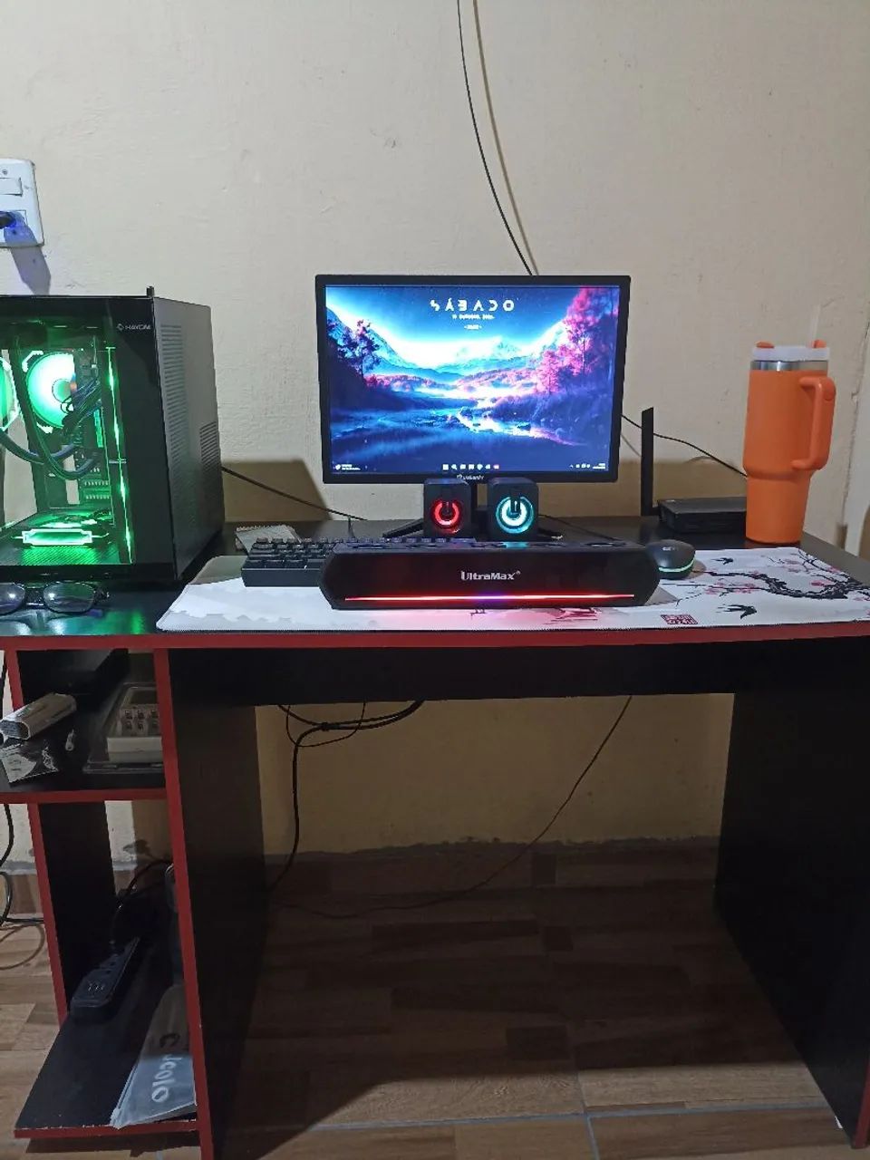 Vendo Pc gamer completo, com mesa e tudo! - Foto 5
