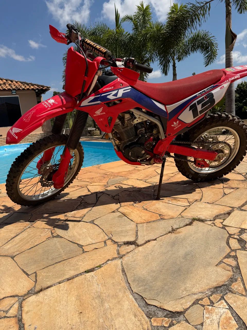 CRF 250F único dono  - Foto 4