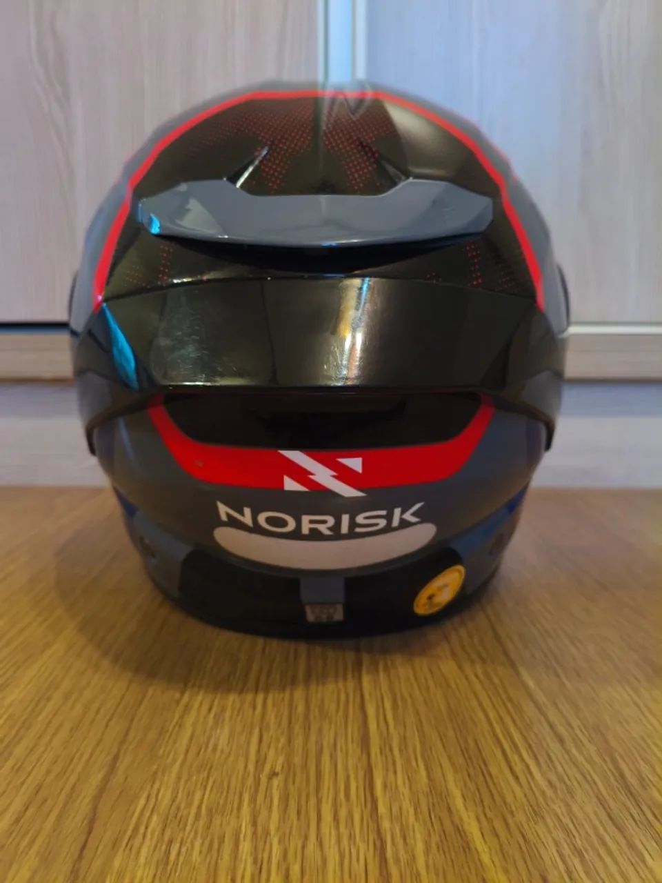 CAPACETE NORISK FORCE II KORE AZUL - Foto 4