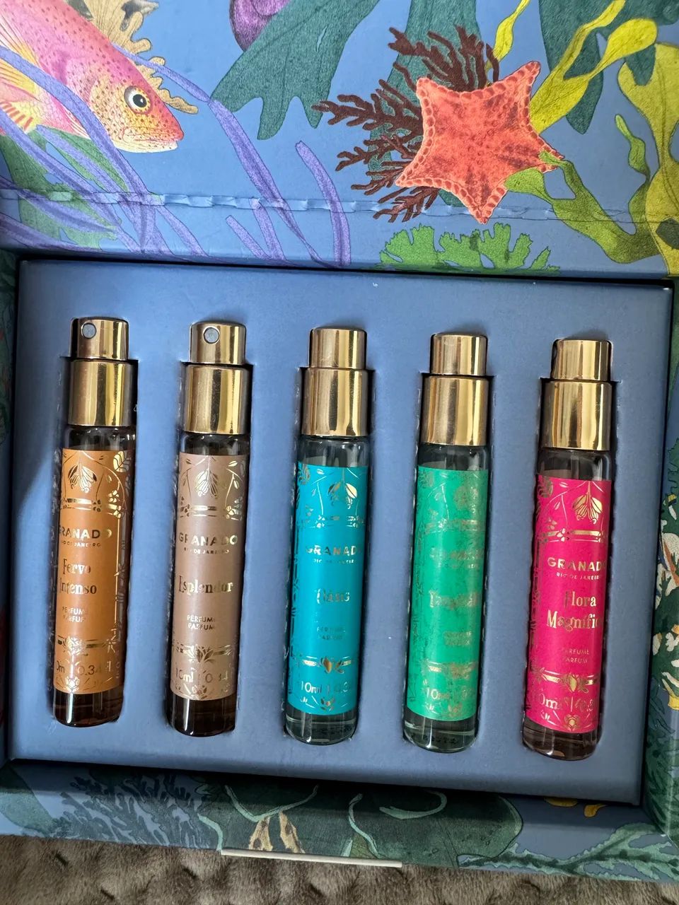 Coleção perfumes Granado 