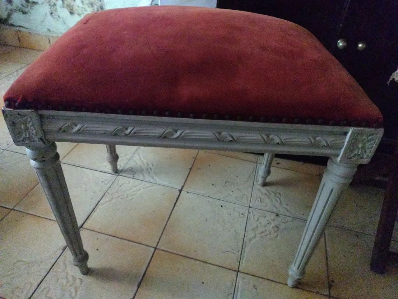 Banqueta estilo Luiz XV