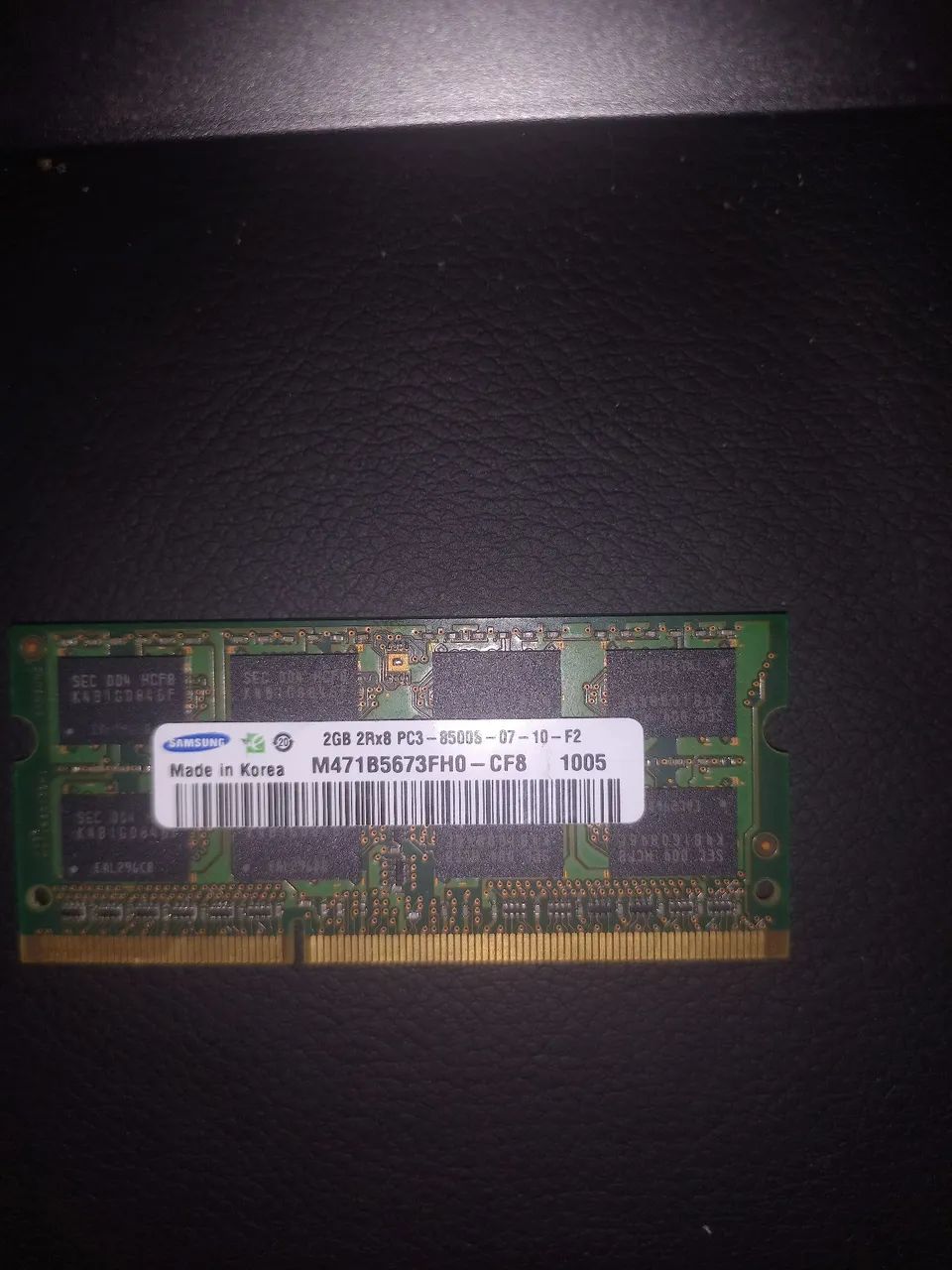 Memória RAM - 2GB 