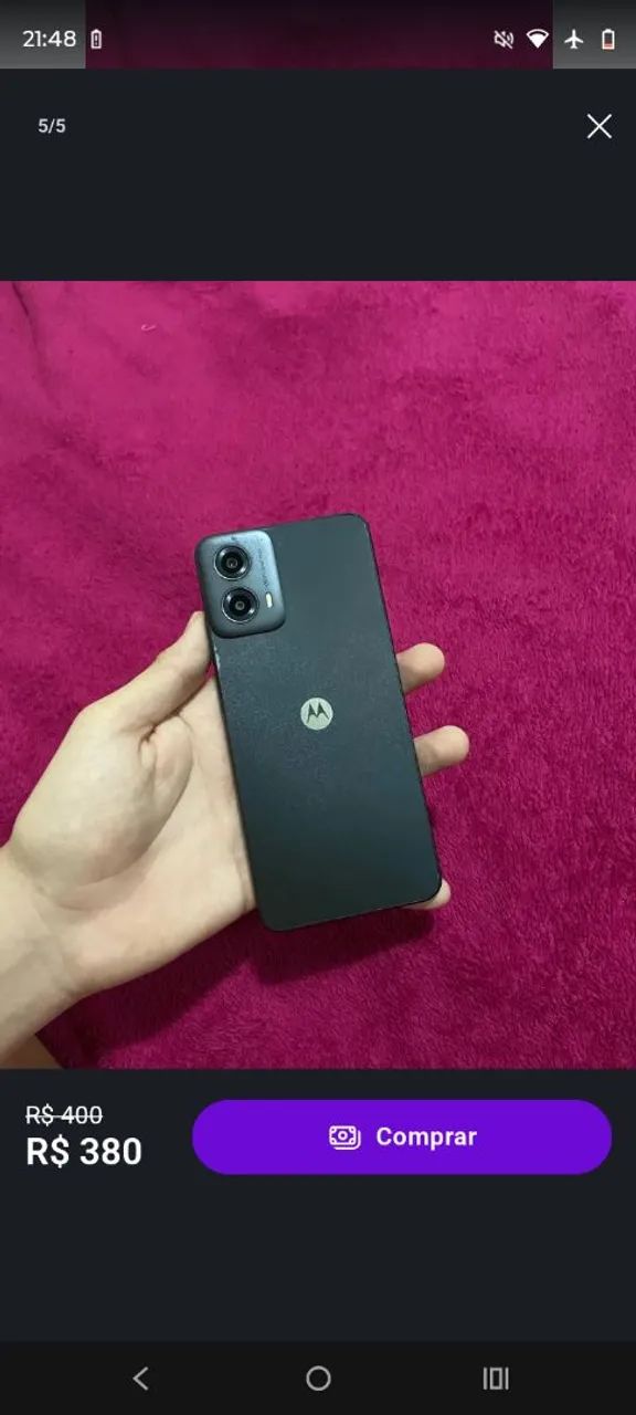 MOTO G34 5G PRA VENDER RAPIDO