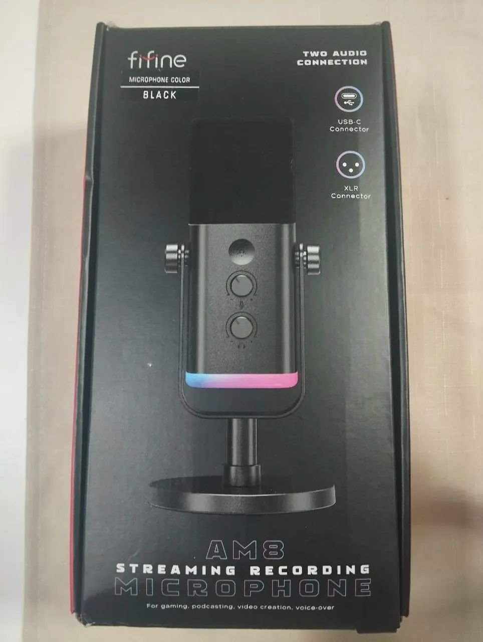 microfone fifine AM8 SEMI-NOVO
