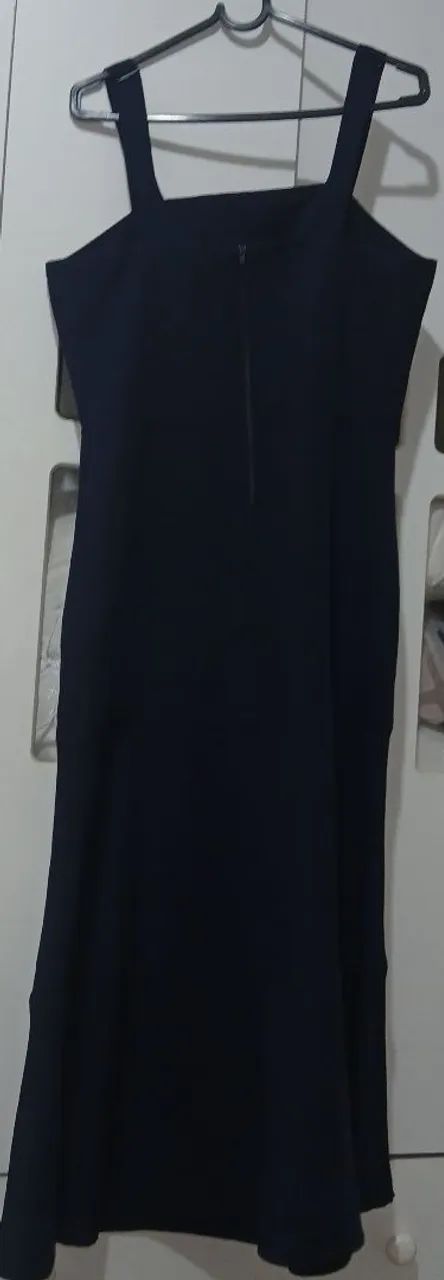 Vestido Social Azul Marinho  - Foto 3
