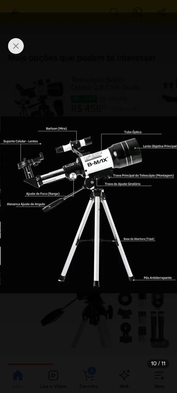Telescópio  - Foto 2