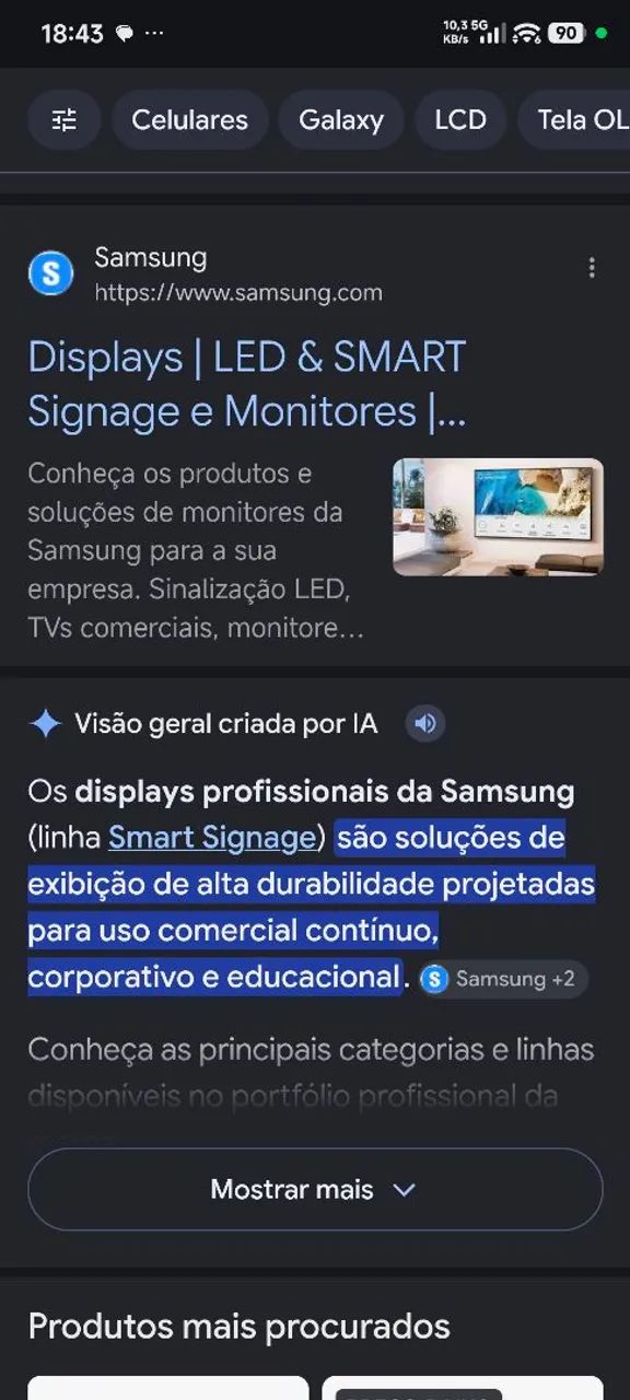 TV display profissional Samsung. - Foto 4