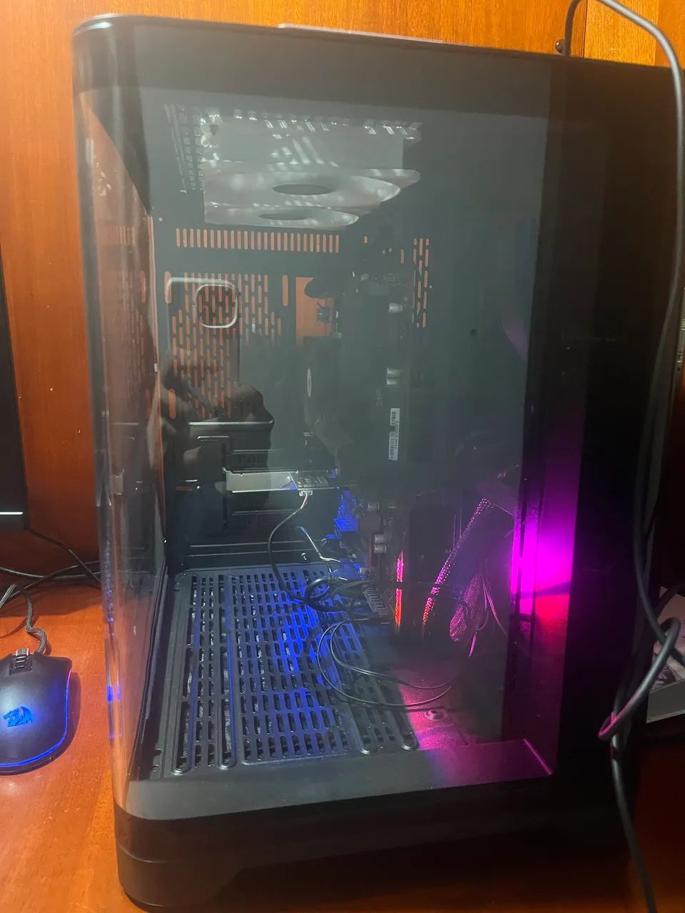 Pc,monitor,mouse e teclado 