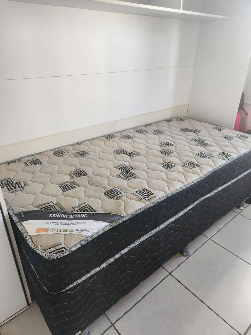 CAMA SOLTEIRO ORTOBOM *  MUITO NOVA!  - Foto 2