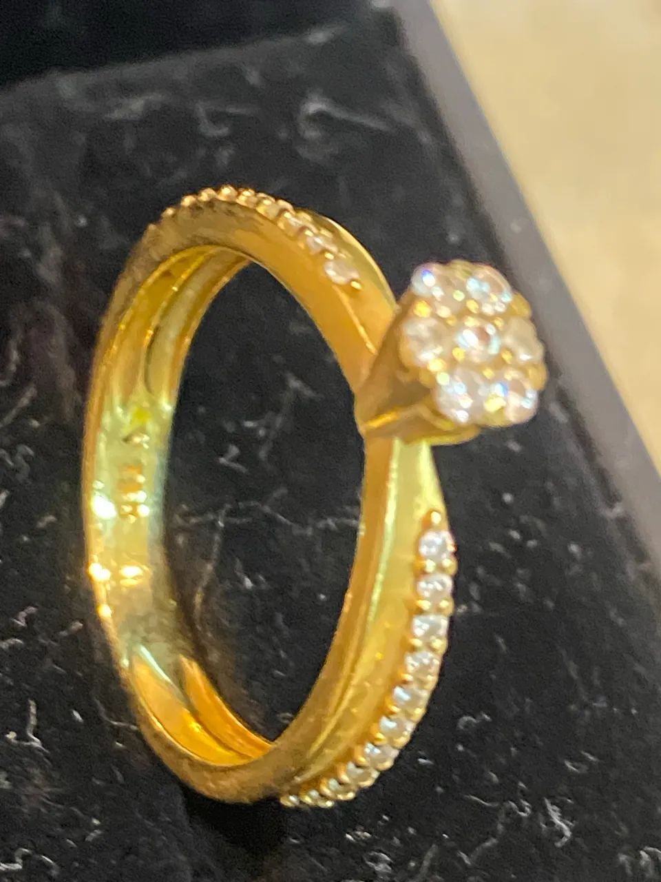 Anel de ouro com 33 diamantes Vivara - Foto 4