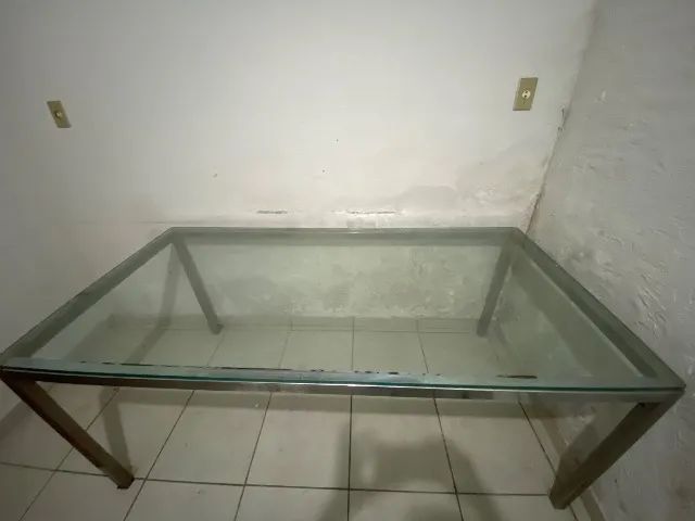 Mesa quadrada de vidro  - Foto 2