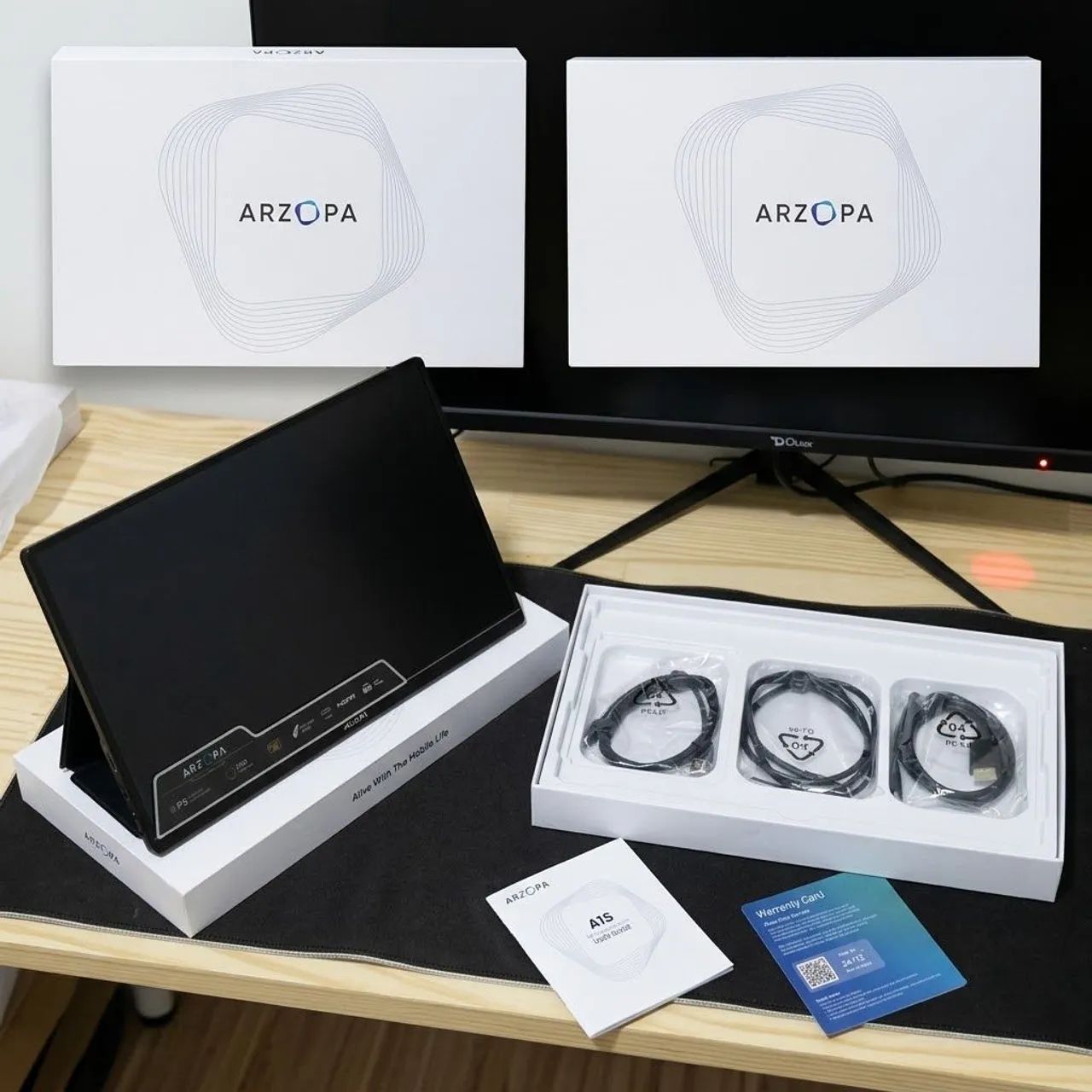 monitor portátil Arzopa A1S de 14 polegadas  - Foto 2