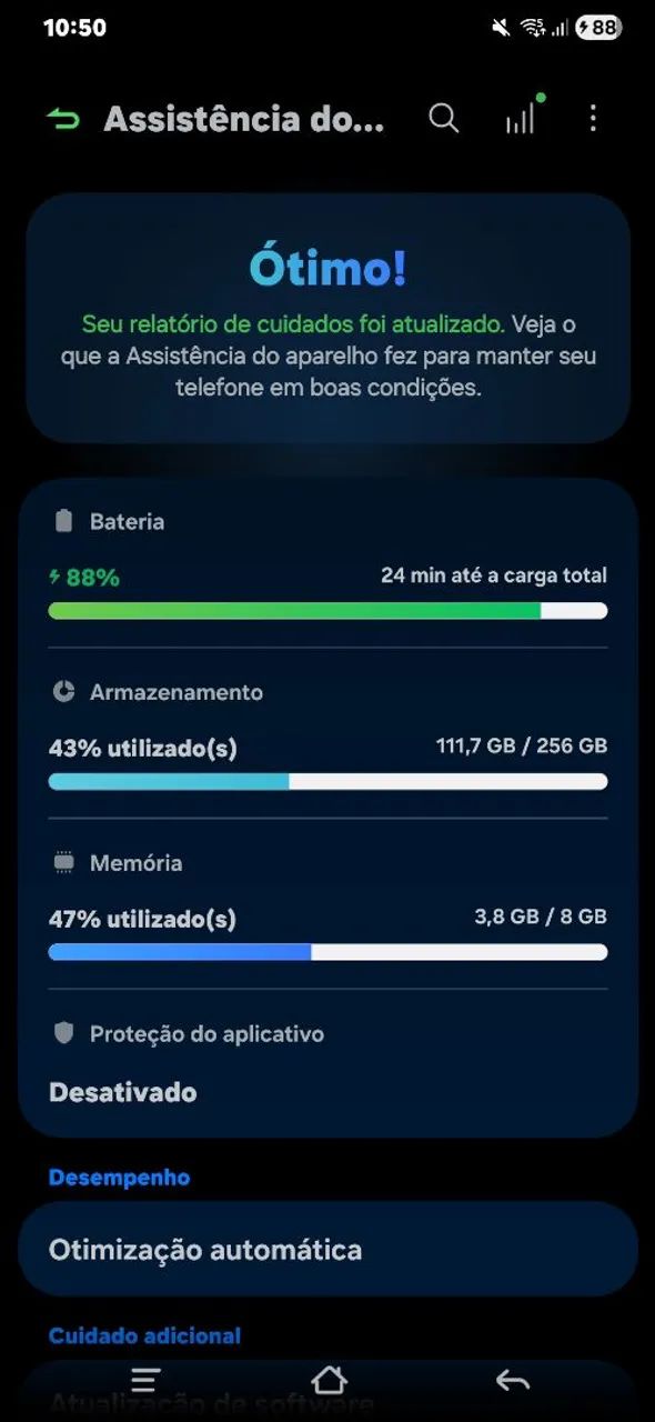 SAMSUNG A15 256 GIGAS 8 RAM Celular do meu uso esta como na ultima foto  - Foto 3