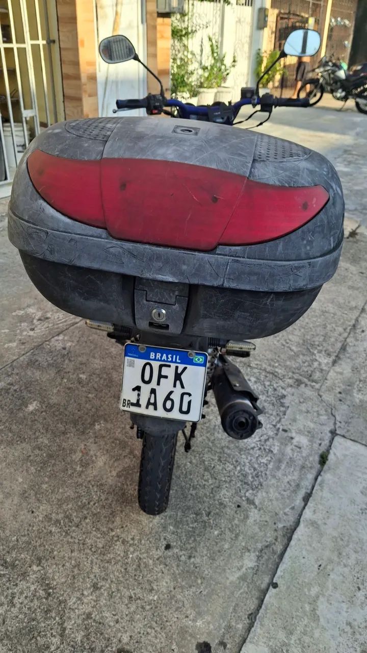 Moto Yamaha Factor YBR 125CC Roxa  - Foto 4