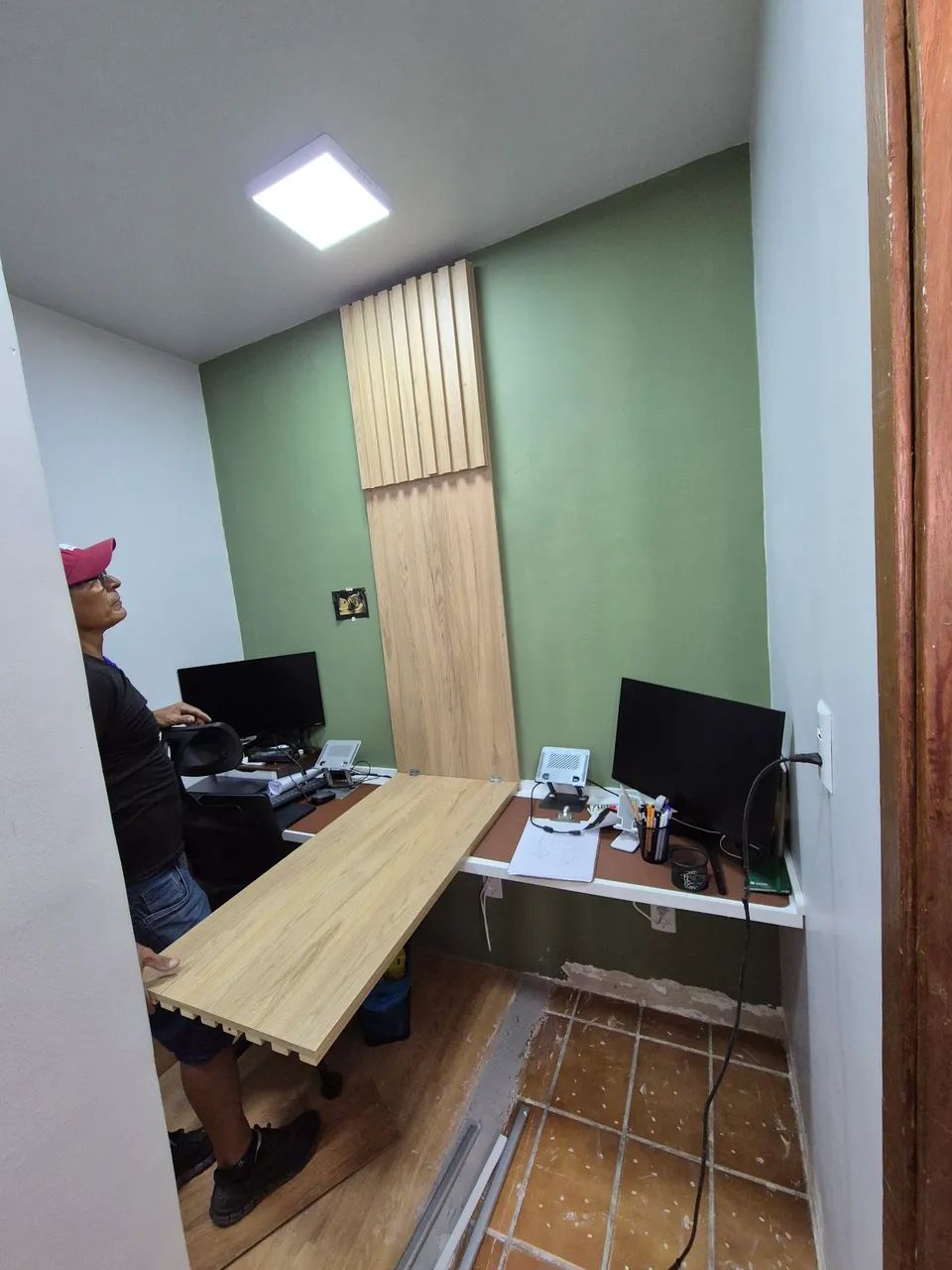 Bancada dobrável ripada - Foto 3