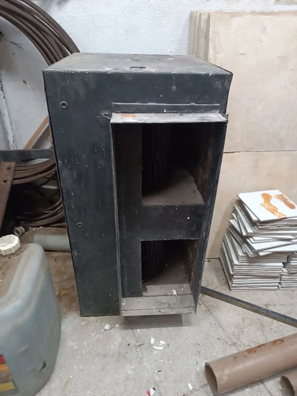 Caixa de ventilação trifásico