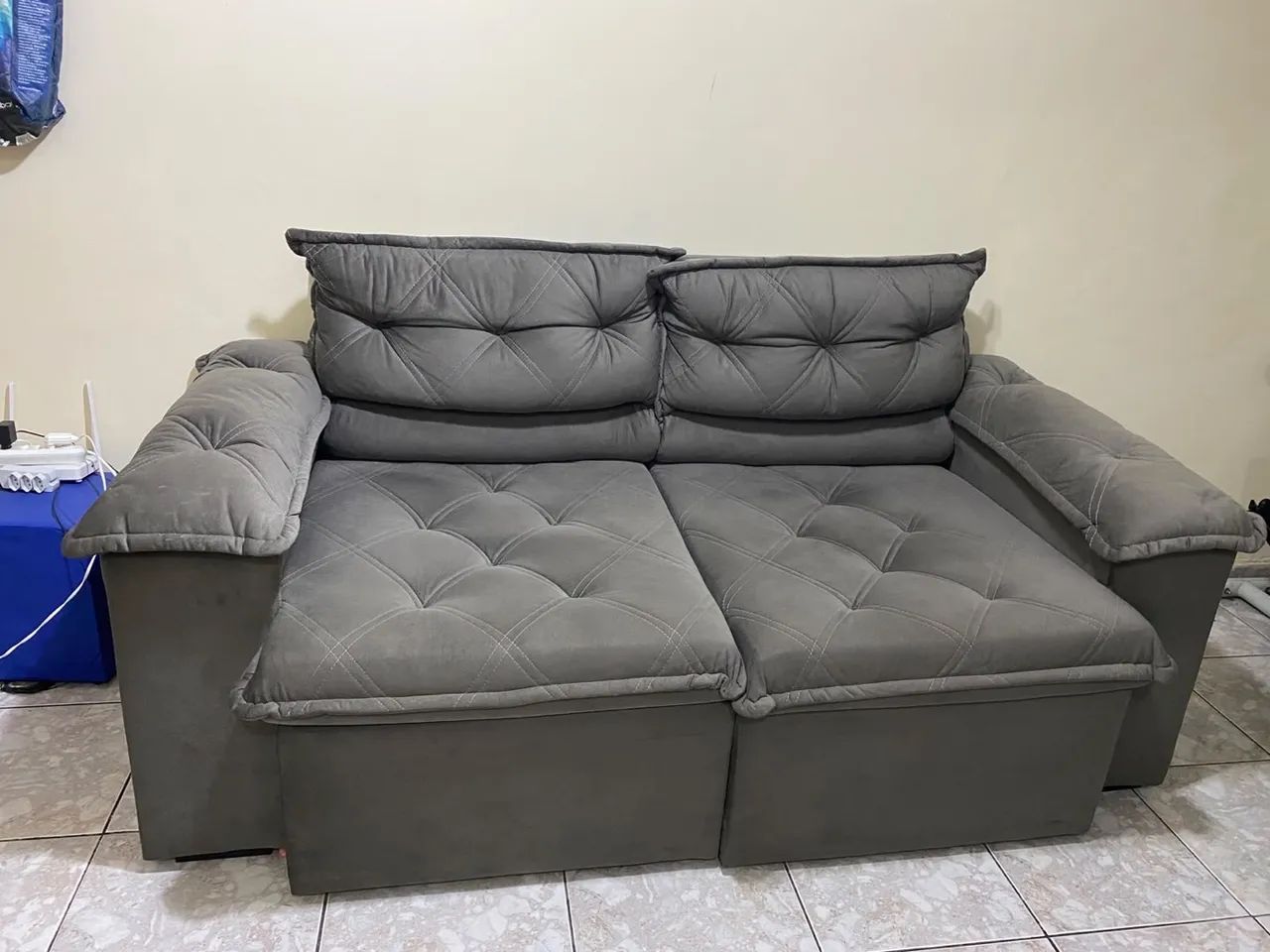 Sofá retrátil reclinável  - Foto 4