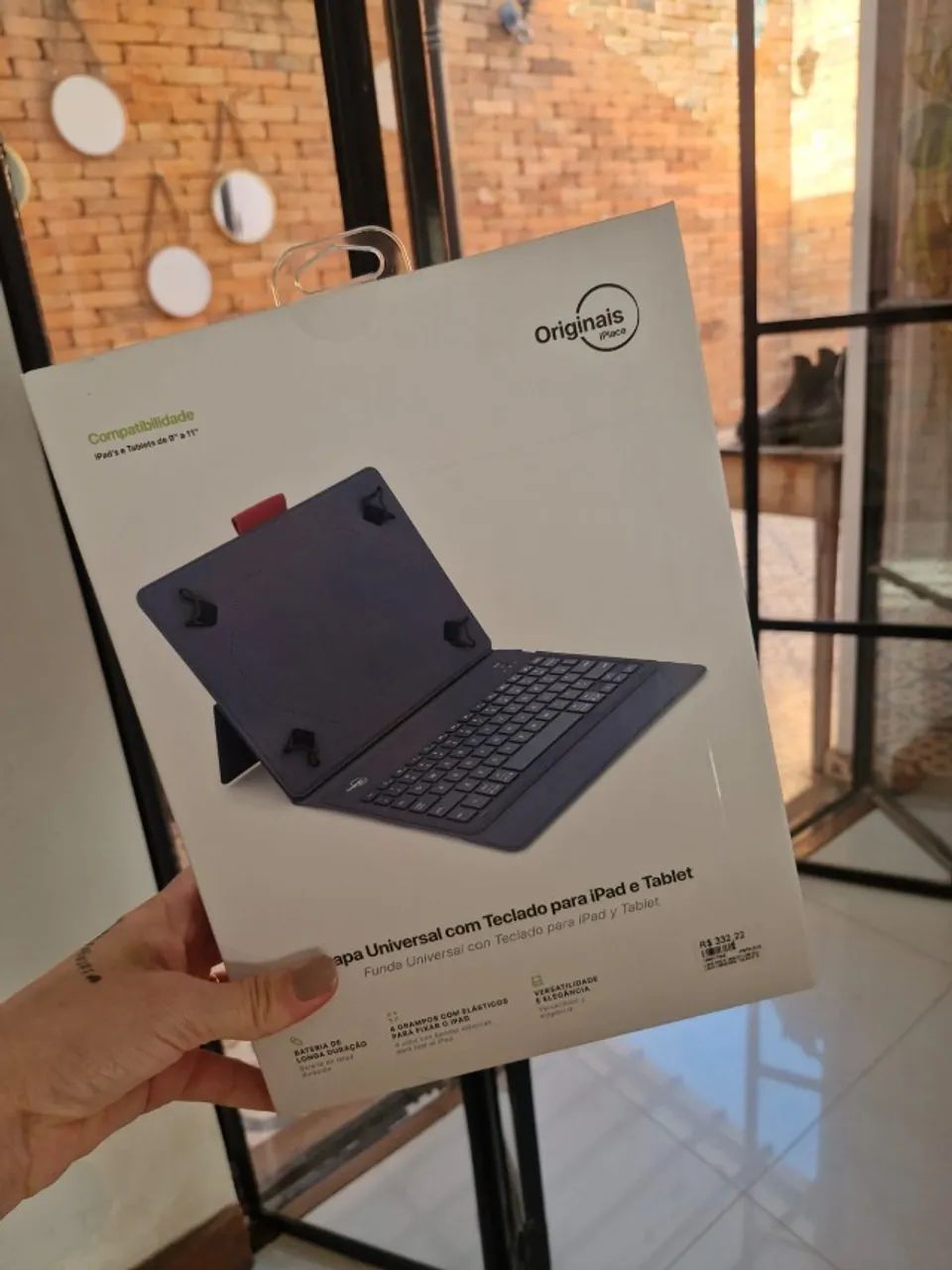 iPad 9ª Geração 64Gb + apple pencil +capa com teclado - Foto 5