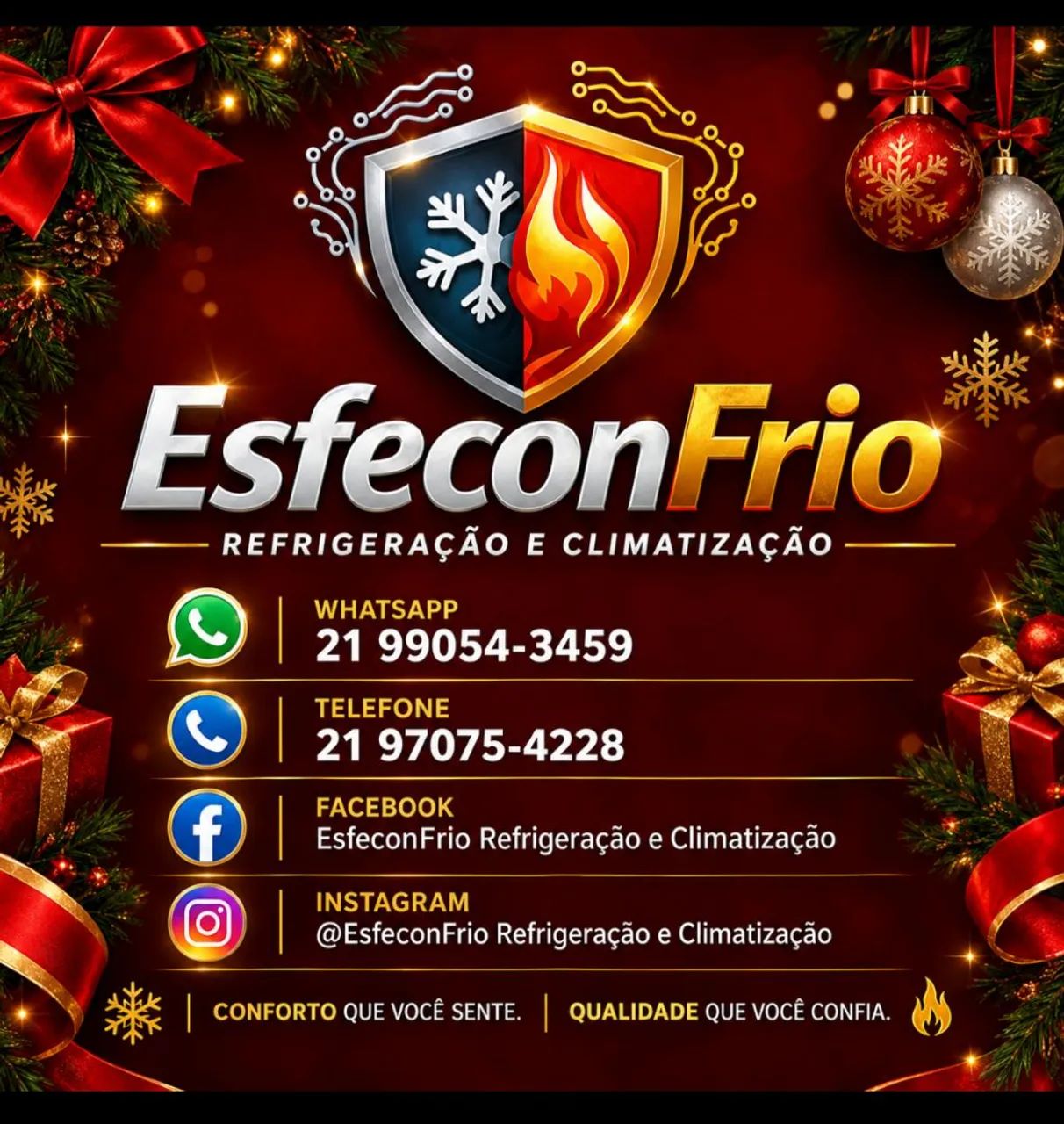Instalação de Split e conserto de Geladeira