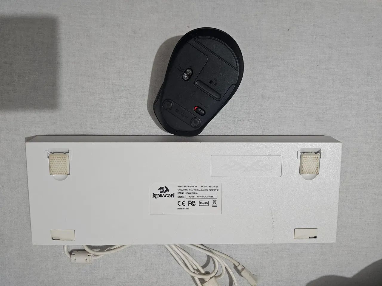 Teclado mecânico Redragon com mouse Logitech - Foto 2