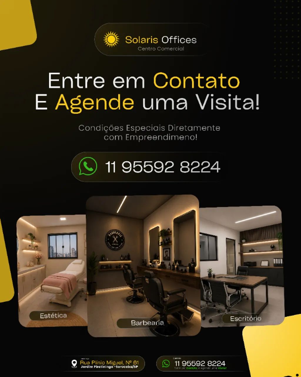 Salas Comerciais Para  Locação "SolarisOffices - Sorocaba/Sp" - Foto 3