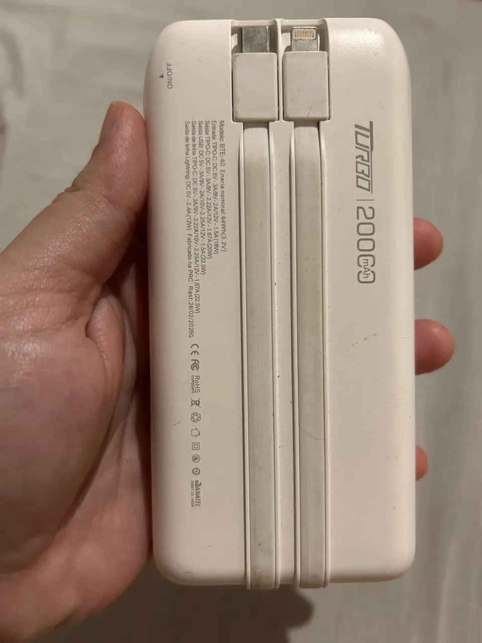 Powerbank 20000mah turbo - Foto 3