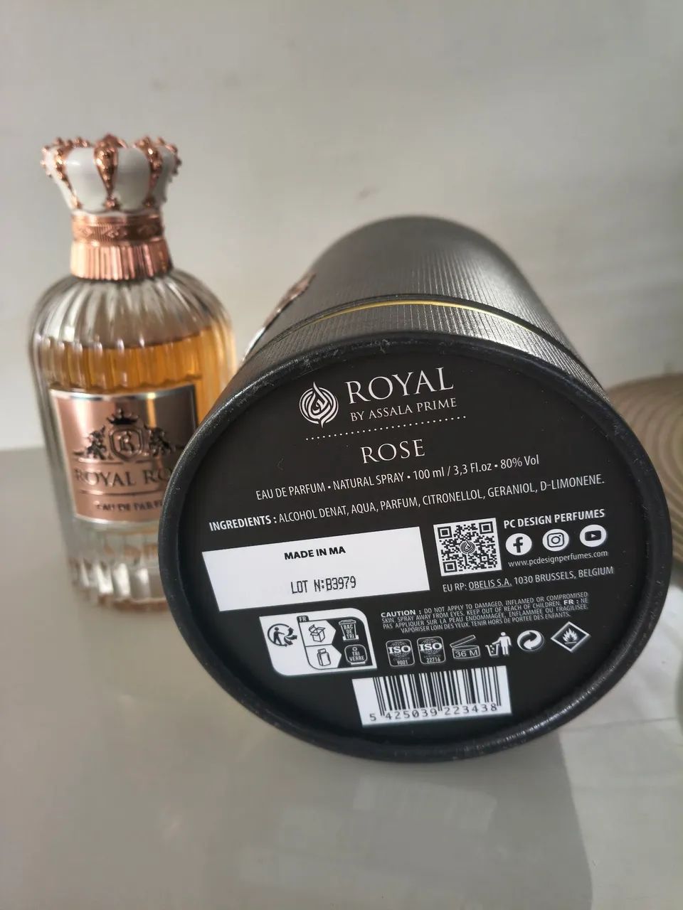 Perfume árabe Royal rose ( frasco quase 100% cheio ) - Foto 4