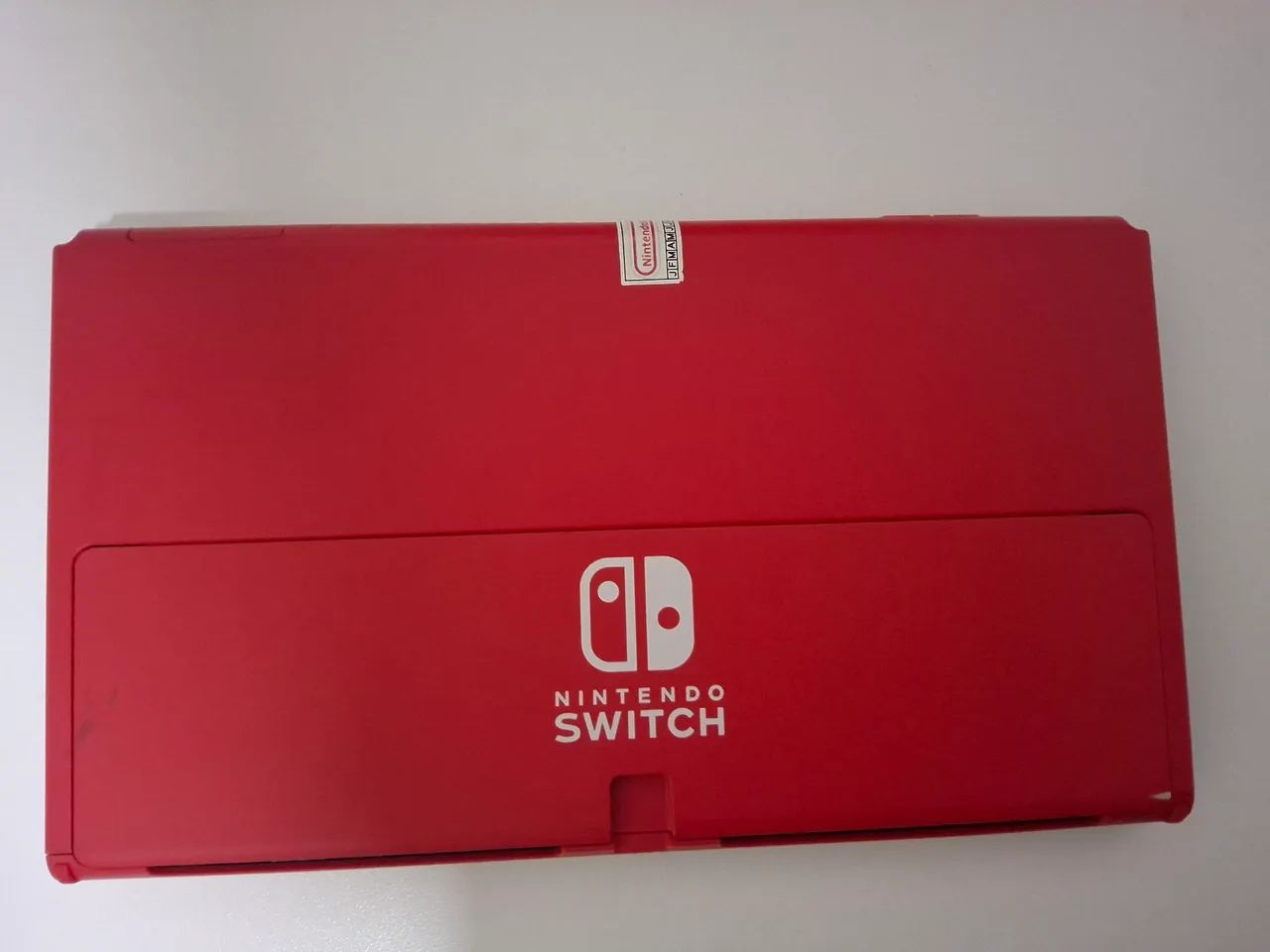 NINTENDO SWITCH OLED EDIÇÃO MARIO DESBLOQUEADO - SD 128GB + PRO CONTROLLER E ACESSÓRIOS  - Foto 6