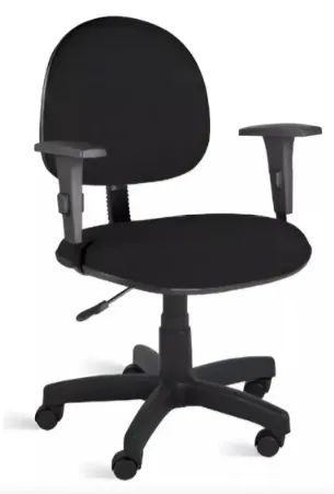 Banco Cadeira Executiva Giratória Nr17 Preto