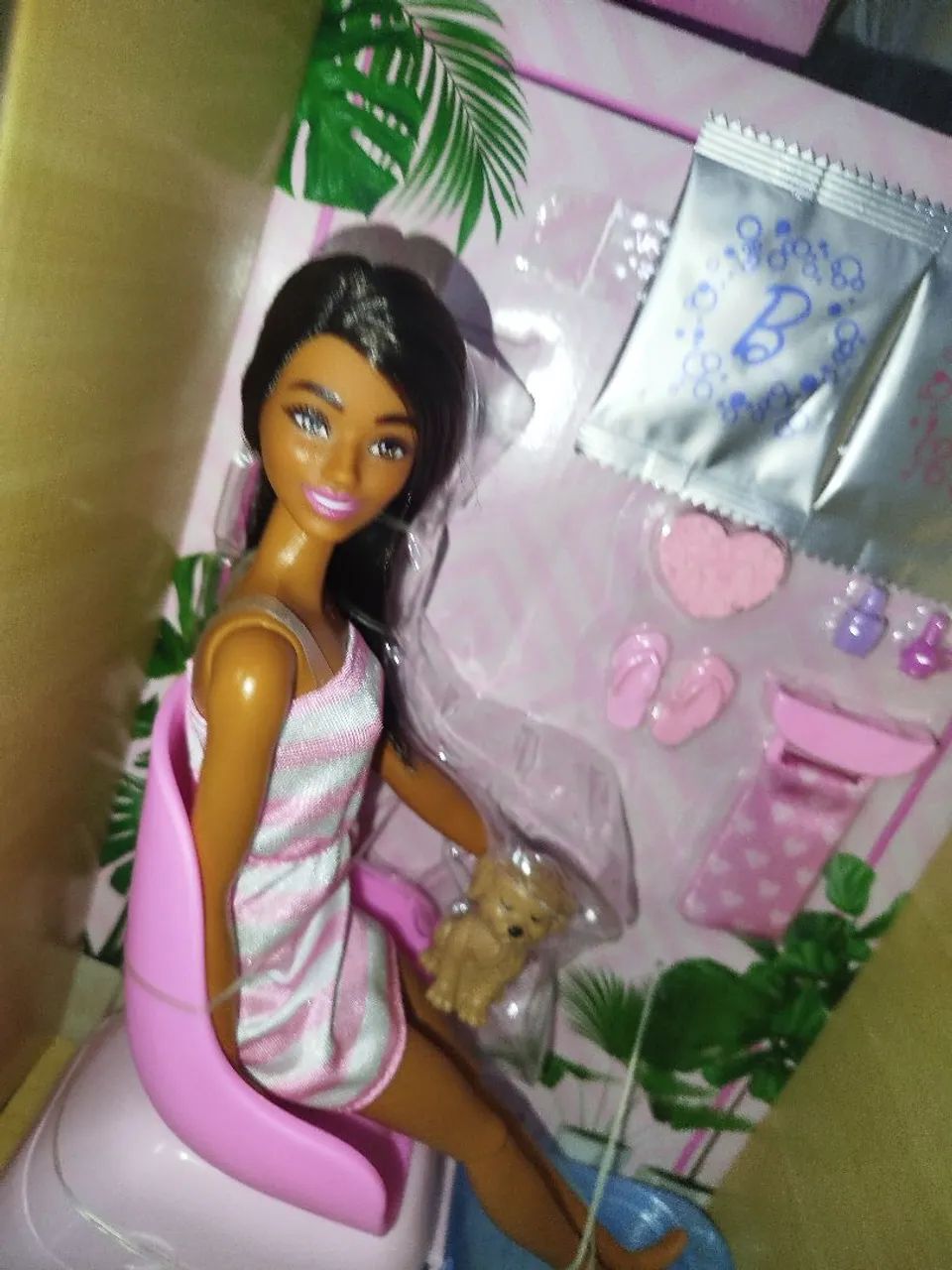 Boneca Barbie SPA manicure NOVA - Foto 3