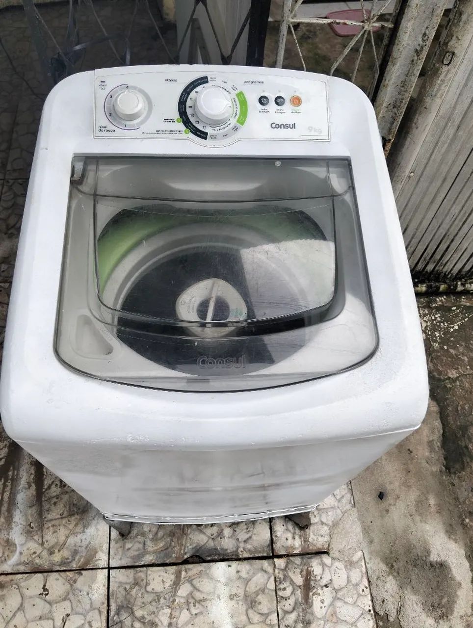 Máquina de lavar roupa 9kg