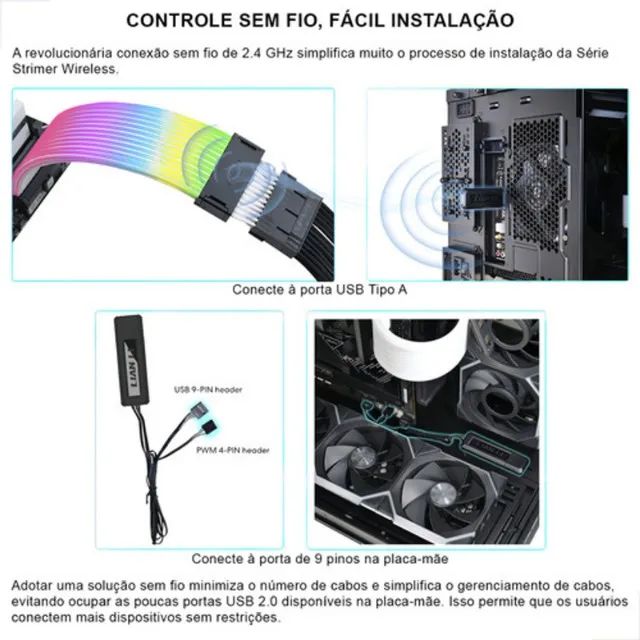 Controladora Lian Li  L-Wireless  - Foto 4
