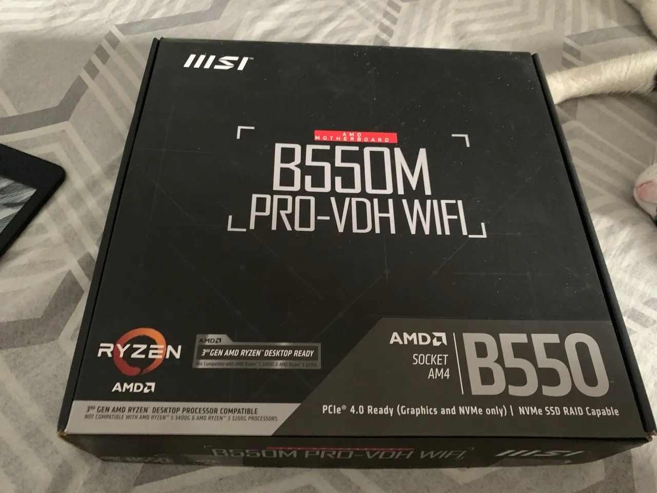 Placa Mãe AM4 MSI B550M Pro Vdh Wifi