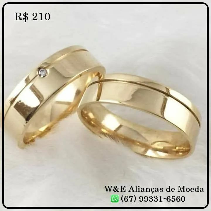 Aliança de moedas antigas 