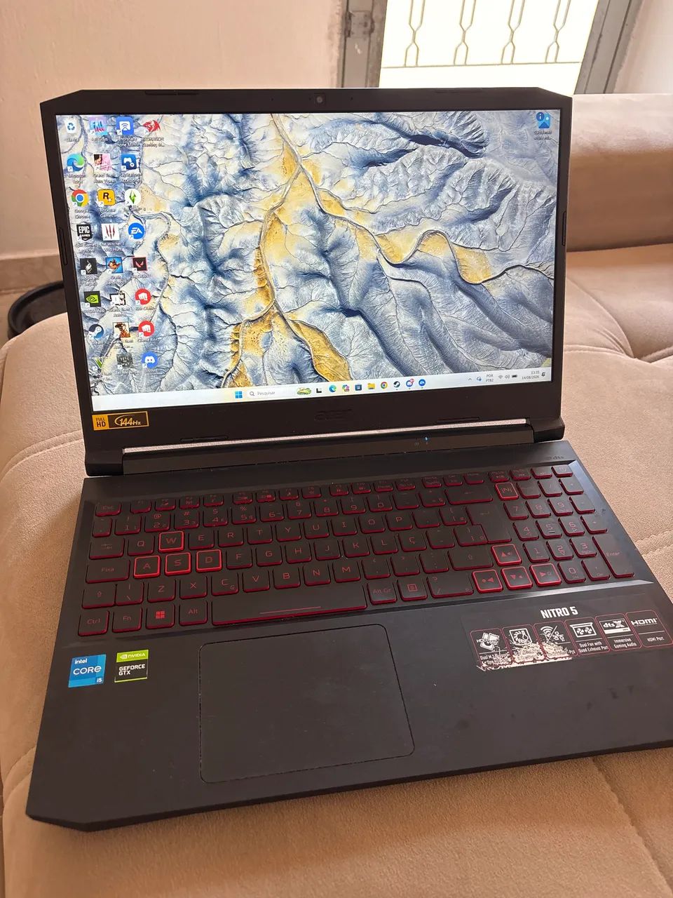 Notebook Gamer Acer Nitro 5 Intel Core I5 8gb Ram - Foto 2