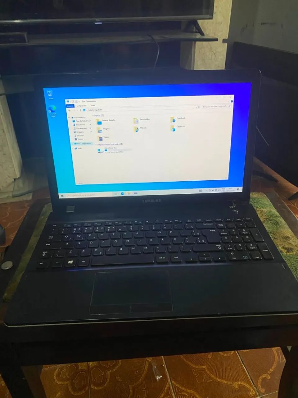 notebook samsung core i3 tela grande excelente - Foto 5