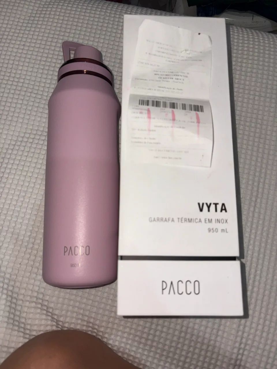 Garrafa pacco nova