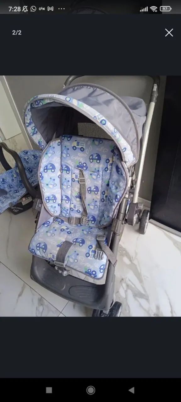 Carrinho de bebê Burigotto 