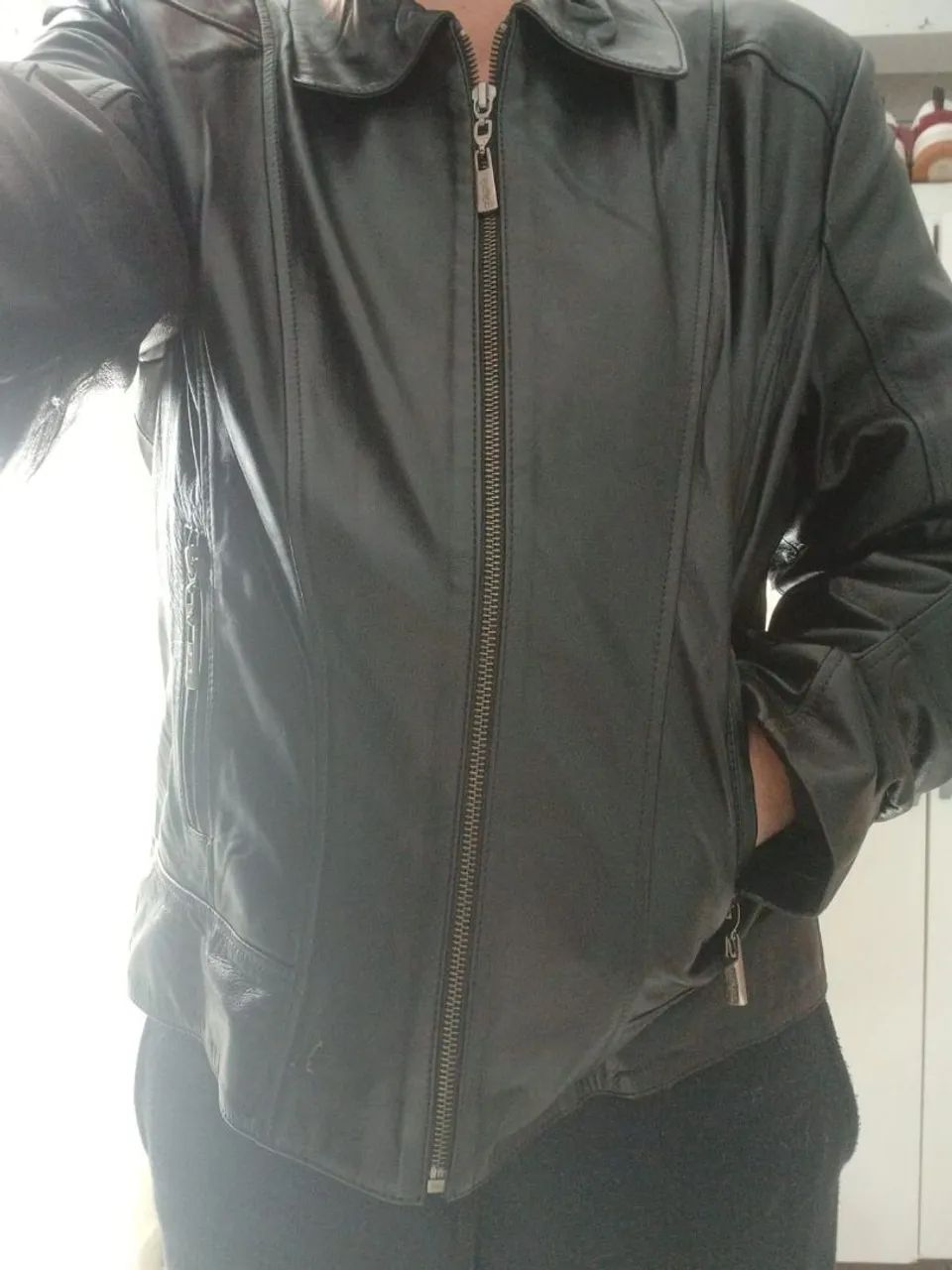Jaqueta de couro - Foto 2