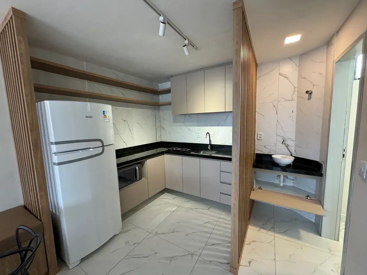 Alugo studio mobiliado em Candelária - Foto 4