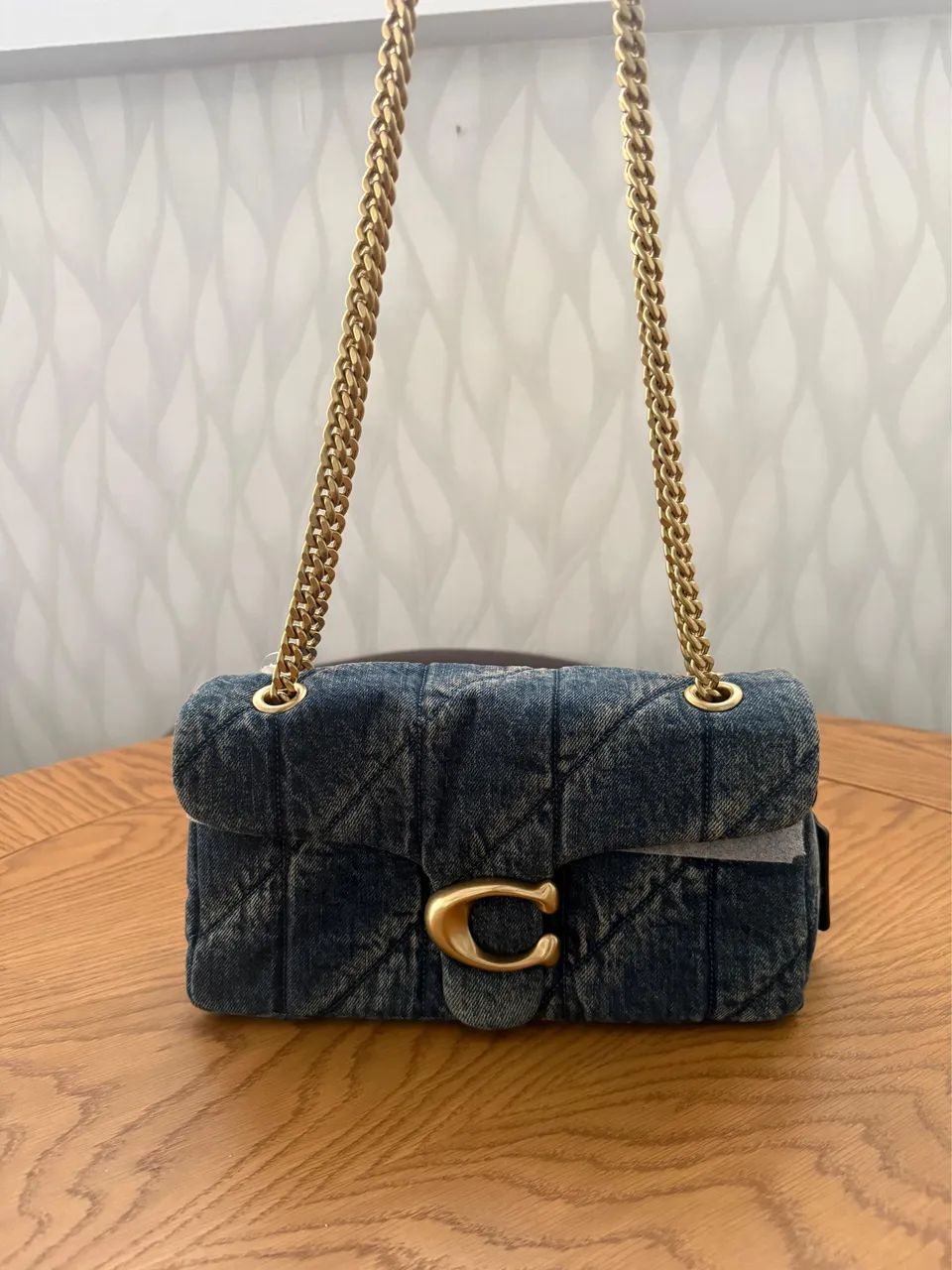 Coach tabby 26 denim 