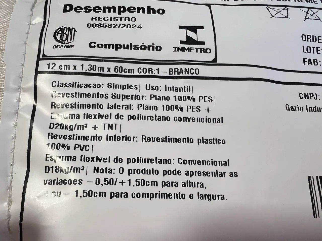 Colchão bebê novo - Foto 4