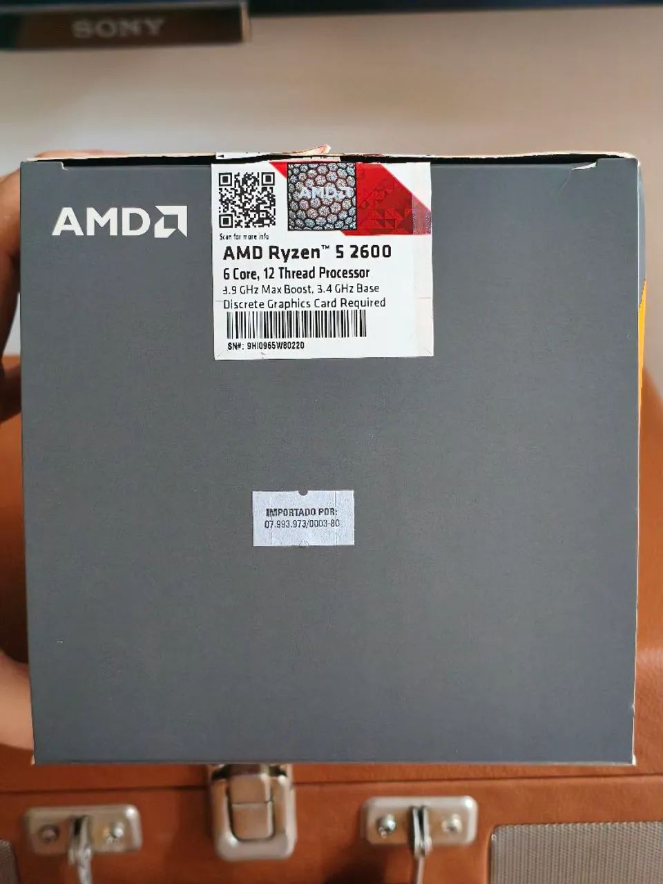 Processador AMD Ryzen 5 2600 + Cooler Wraith Stealth - Na caixa - Foto 5