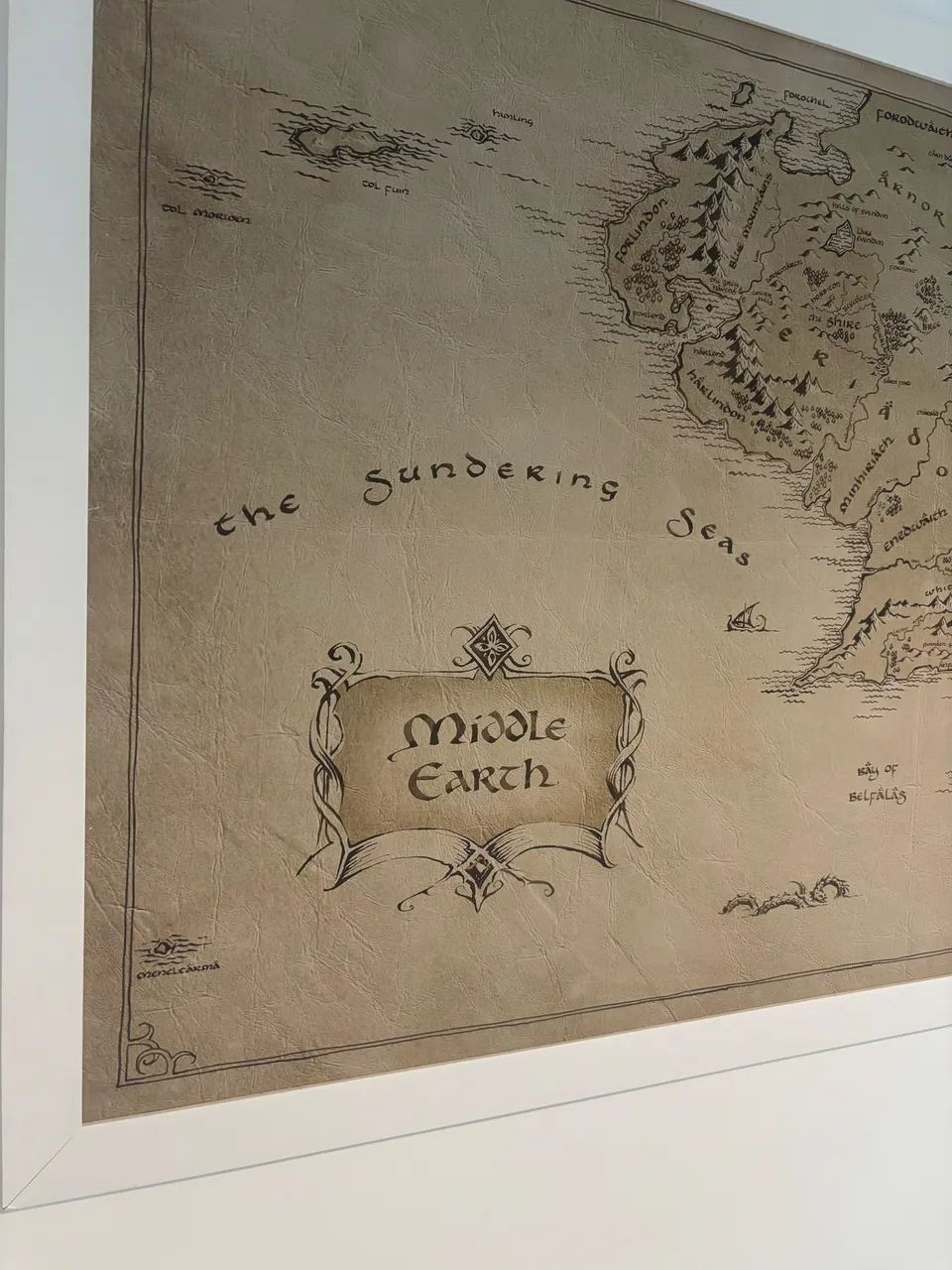 Quadro Mapa da Terra Média - mais de 2m - Foto 4