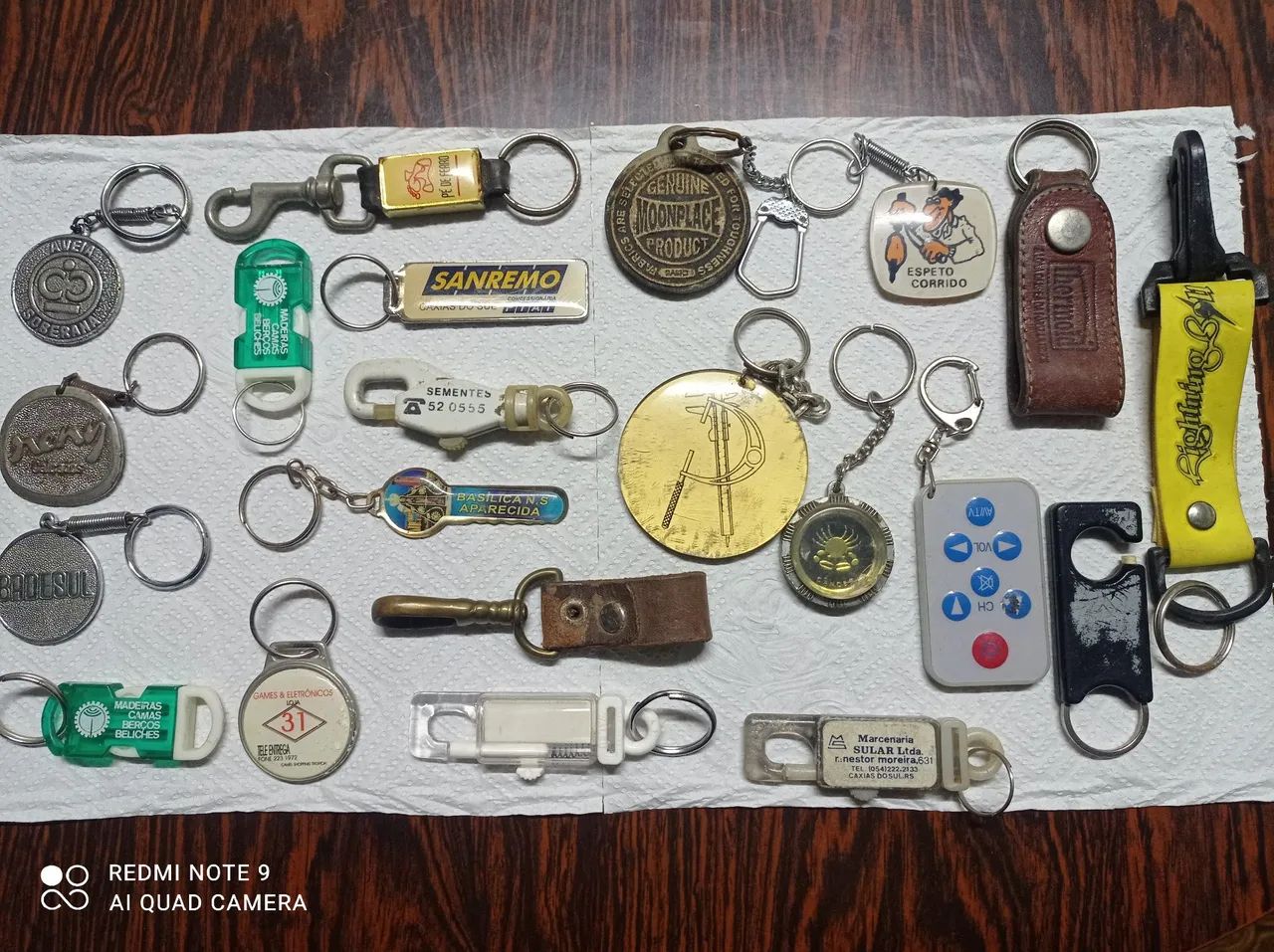 Lote chaveiros Antigos 