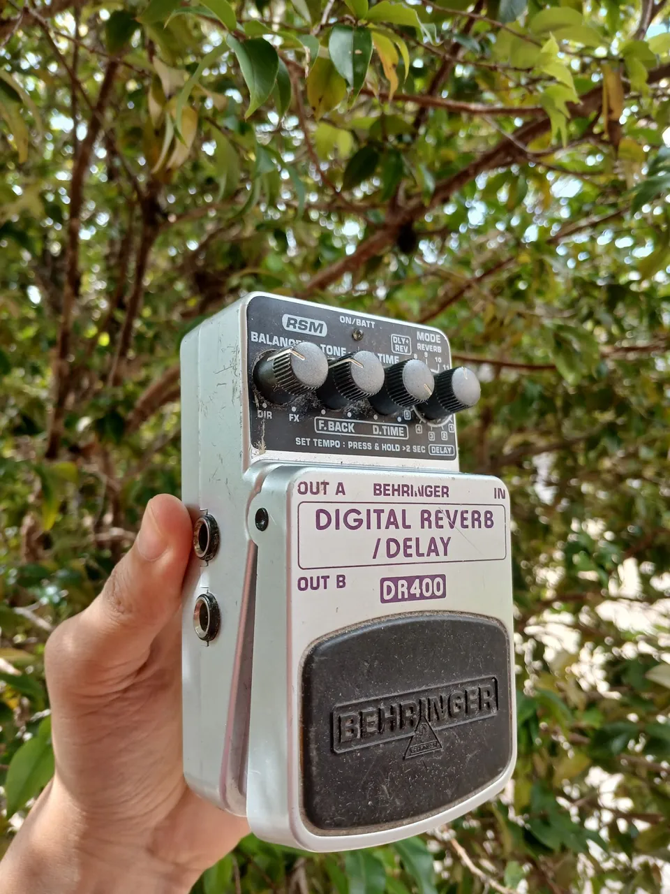 BEHRINGER DR400 REVERB/DELAY - Instrumentos musicais - Senador